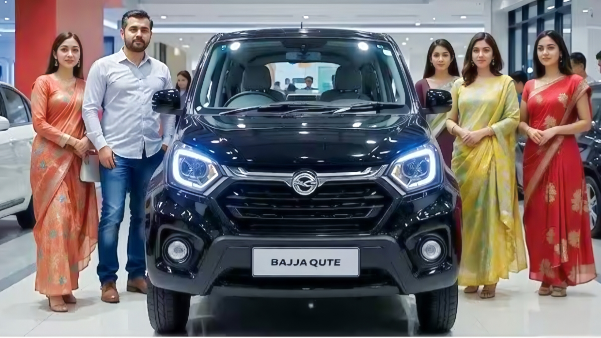 New BAJAJ QUTE 2025